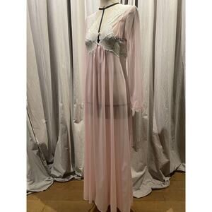 Vintage Glydons Long Sleeve Nightgown S/M